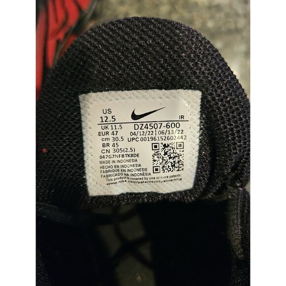 Nike Air Max Plus TN Tiger Red Black DZ4507-600 Men’s Size 12.5 - Picture 3 of 5